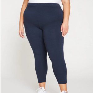 Universal Standard Roya Leggings 23" Navy Midnight Blue Women's 14-16 Plus
